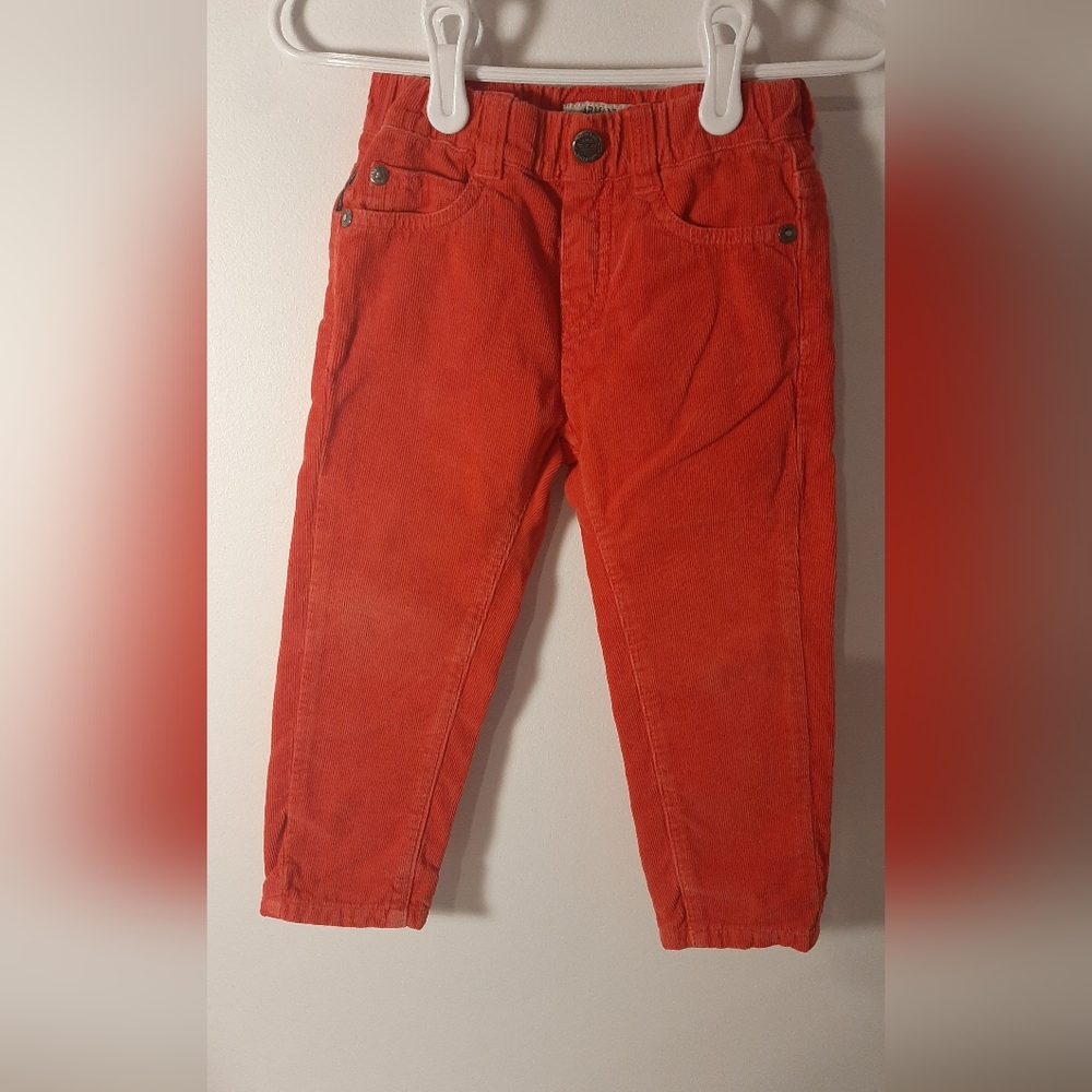 Amarni Baby Corduroy Red Jeans 24mths